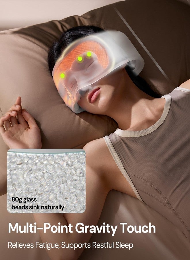 بيناندر قناع نوم بينياندر للنساء والرجال، قناع عين ثلاثي الأبعاد مُثقّل، يحجب الضوء بنسبة 100% أثناء الطيران والقيلولة والسفر - Image 4